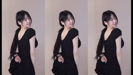 AfreecaTV汉加恩黑色背心牛仔加特林摇热舞20250817舞蹈剪辑